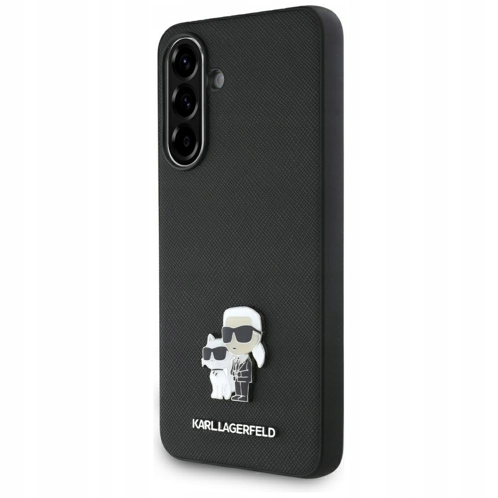 Etui Karl Lagerfeld Saffiano w/ K&c Metal Logo do Samsung Galaxy A56 cz