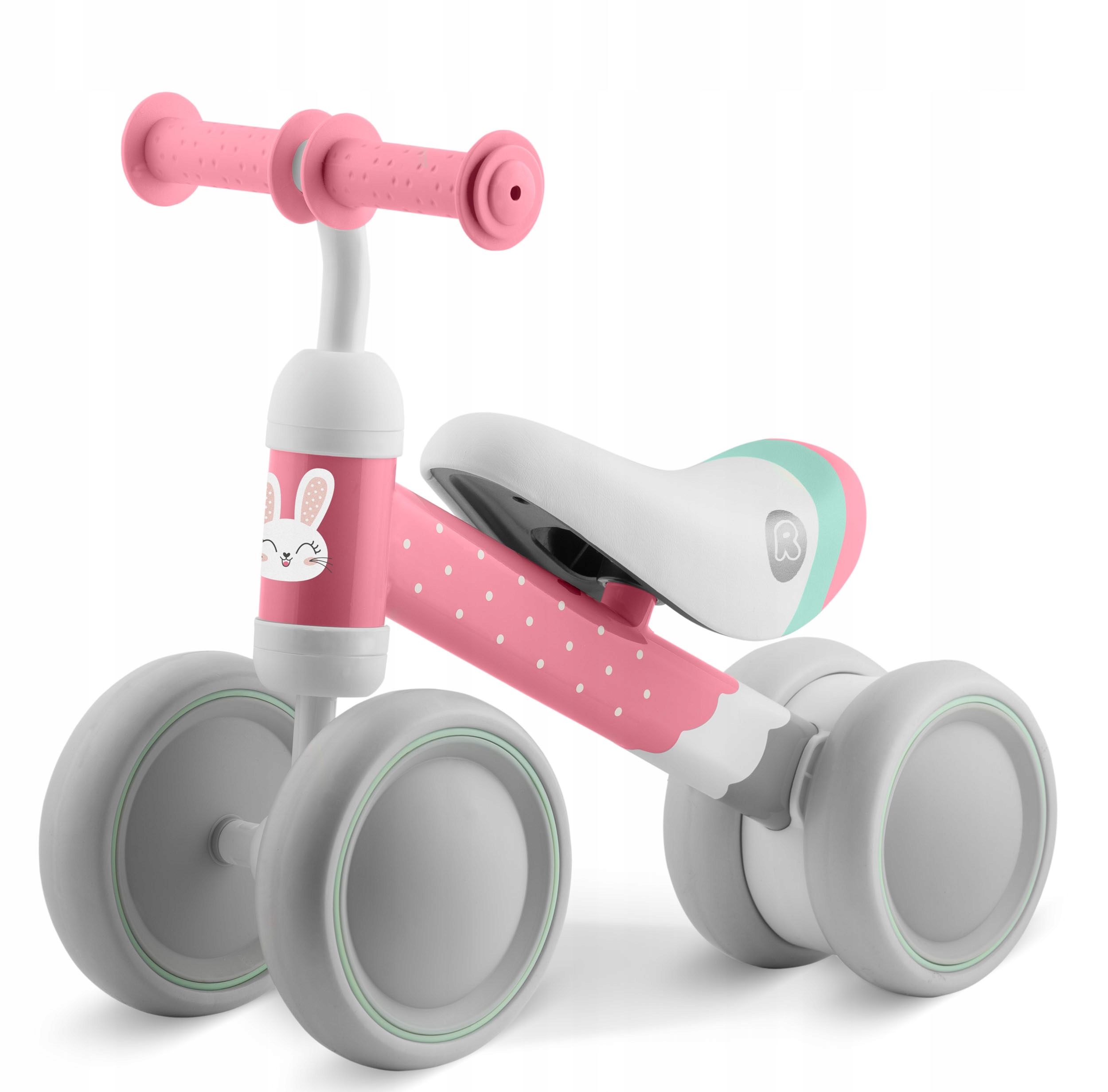 Rowerek biegowy trójkołowy jeździk dla dzieci lekki Królik Ricokids 12m+