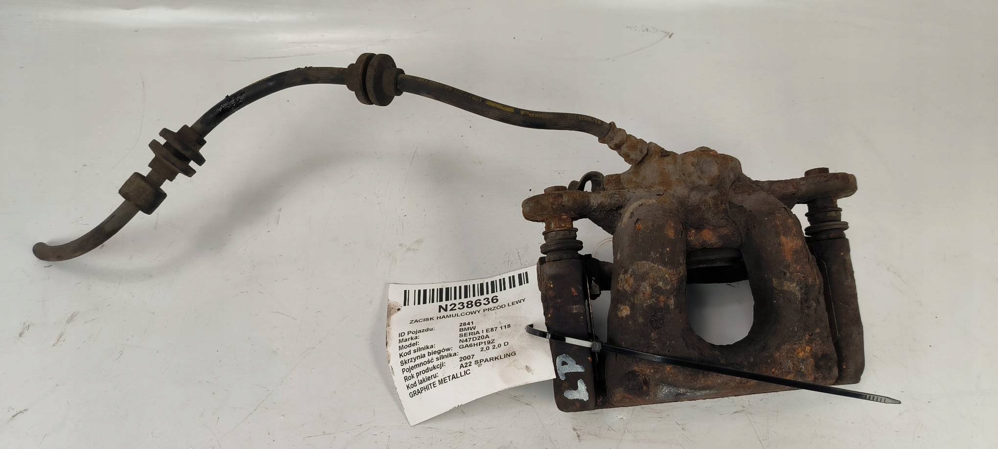caliper brake front left BMW SERIA and E87 118