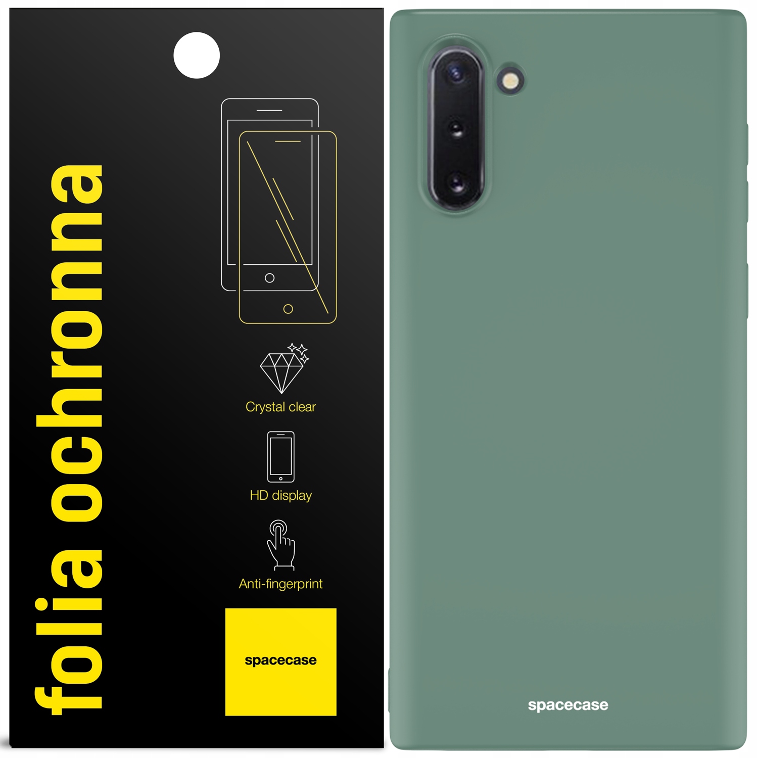 

Etui Do Galaxy Note 10 Spacecase Silicone Folia
