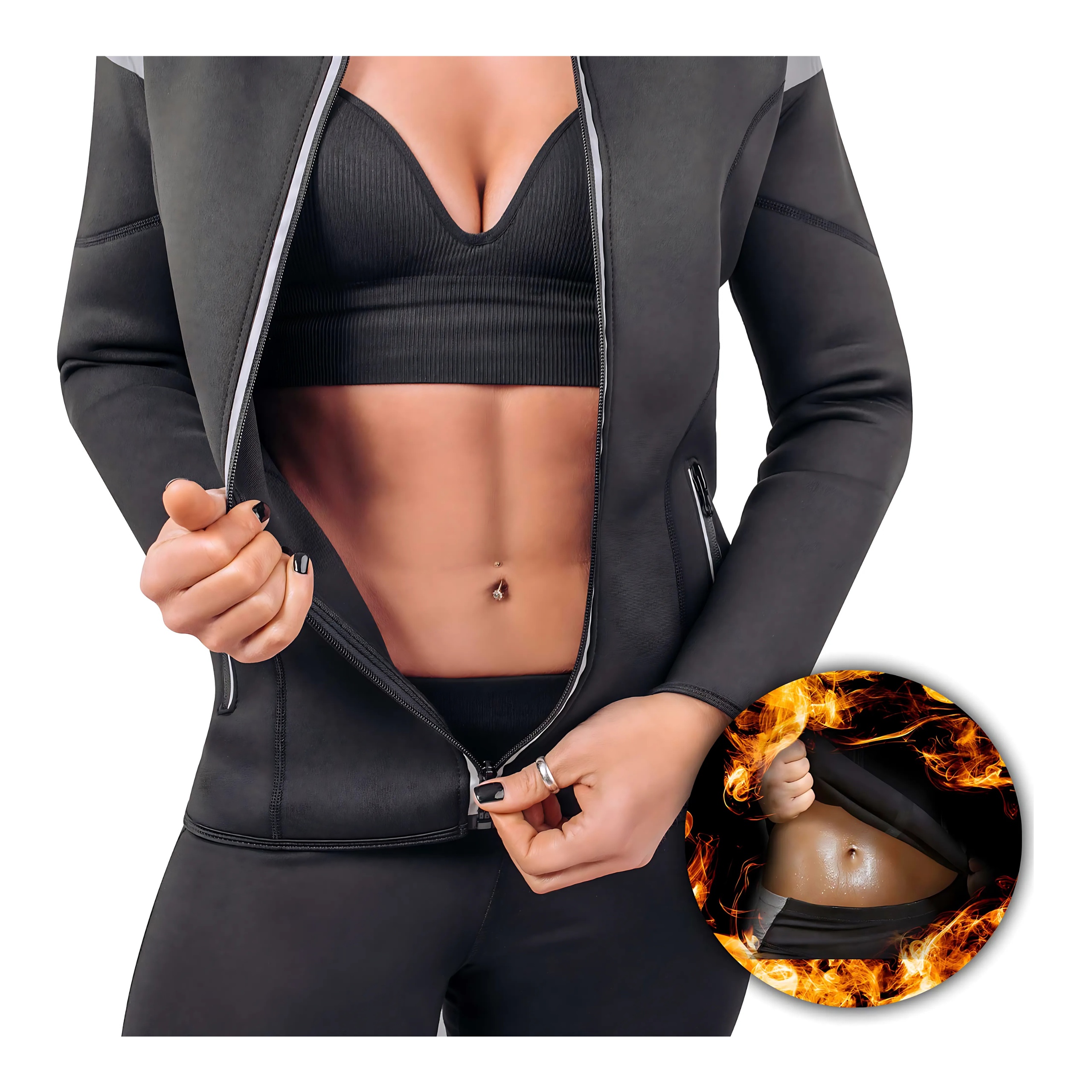 Koszulka Bluza Neoprenowa Damska Bieg Rower Nordic Walking Termoaktywna