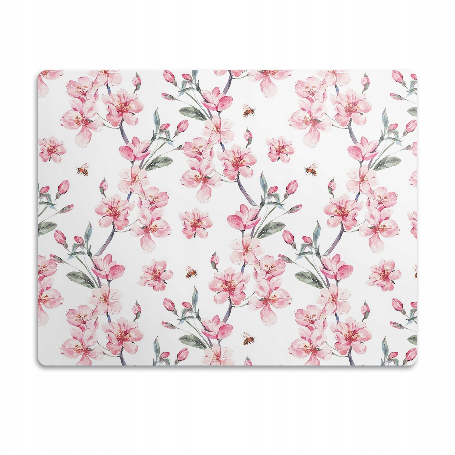 Levně Podložka pro psa pod misku Jemné květiny 90x60