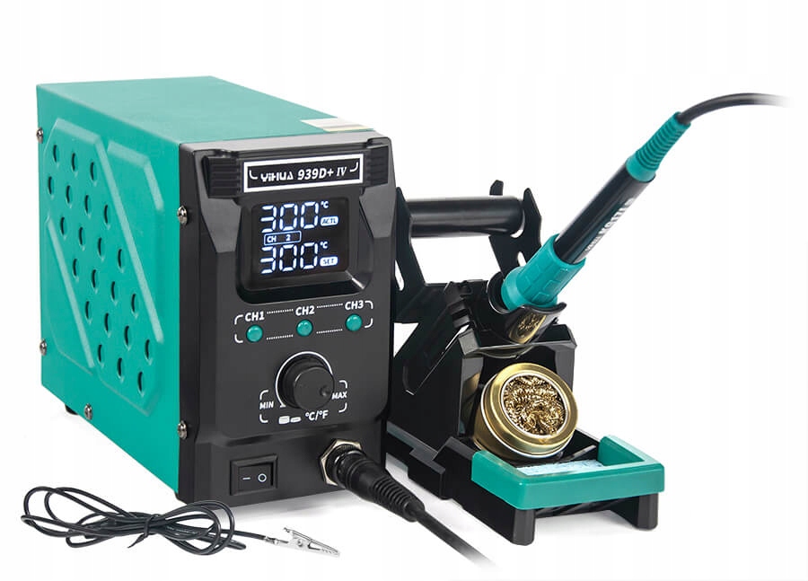 

Stacja lutownicza Yihua 939D+ IV 120W 200-480°C