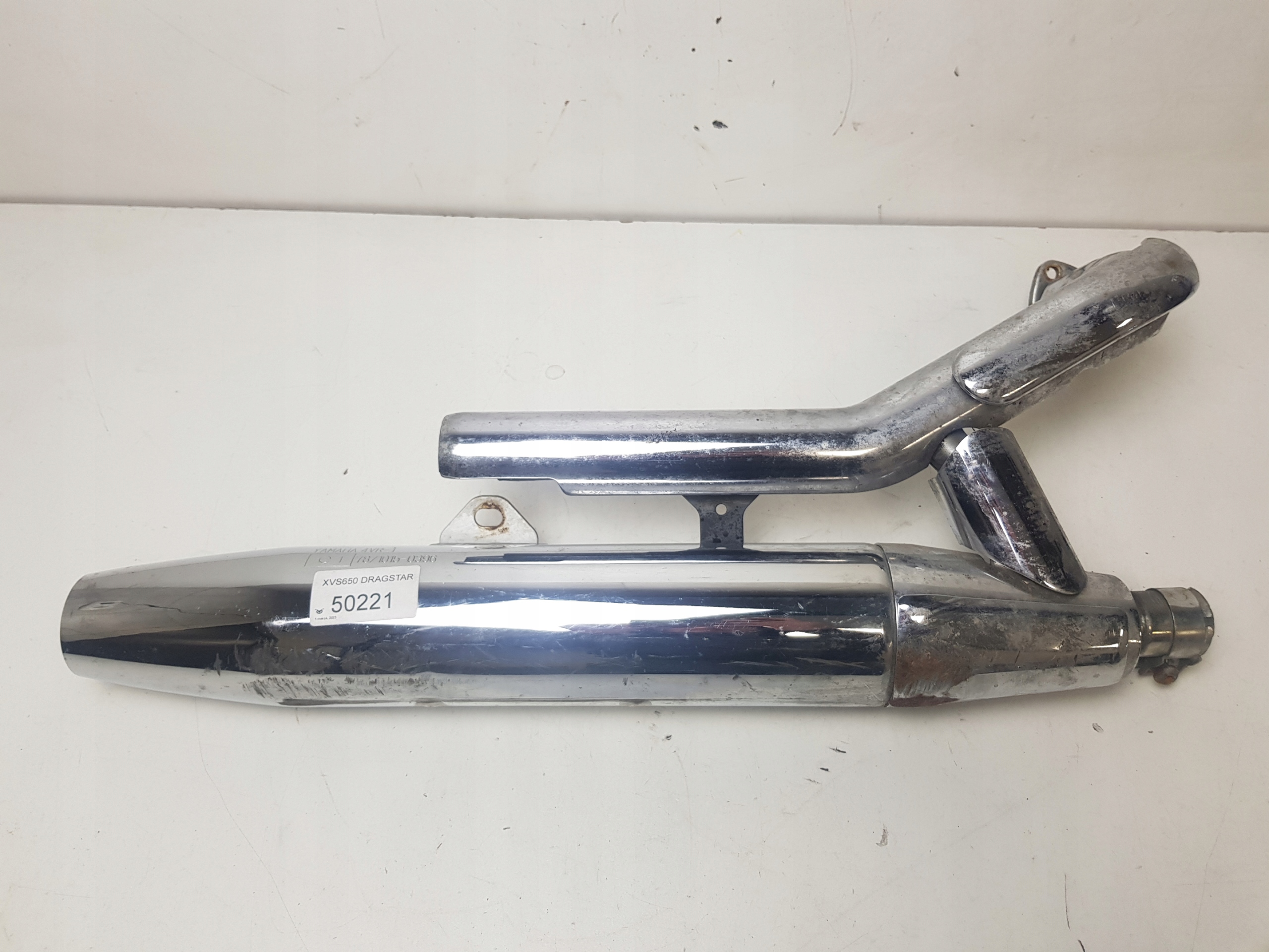 YAMAHA XVS 650 ГЛУШНИК ВИХЛОПНИХ ГАЗІВ