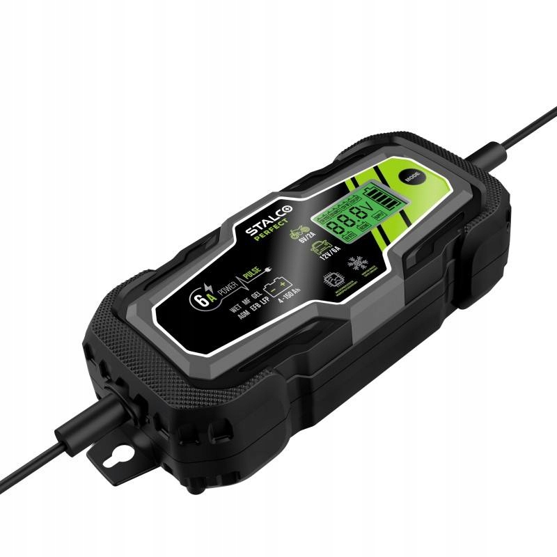 Nabíjačka autobatérií PowerPulse, 6A, Stalco Perfect