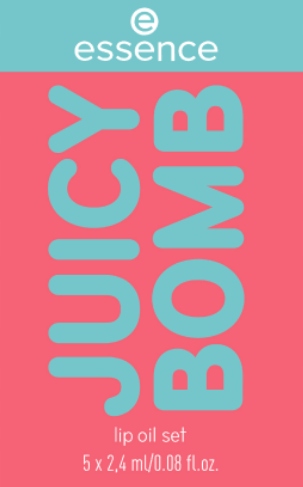 Essence Juicy Bomb sada 5 olejů na rty