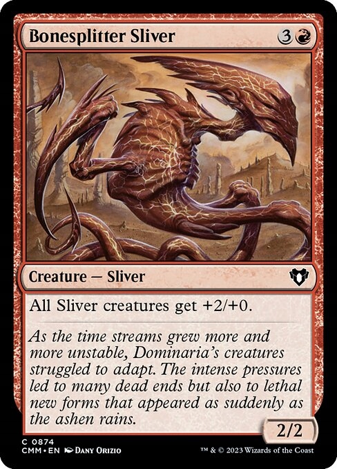 MtG: Bonesplitter Sliver (xCMM)
