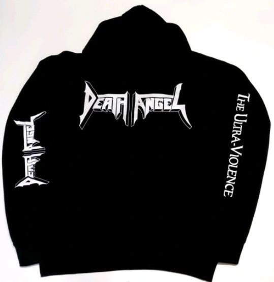 Death Angel Ultra thrash metal mikina s kapucí Kangur M