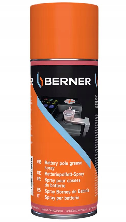 Berner Smar do Biegunów Akumulatora 400ml Spray 160723