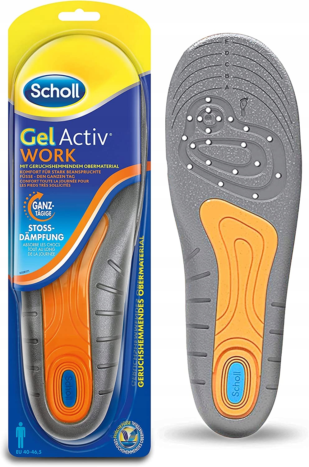 

Scholl Gel Activ Wkładki Do Butów Do Pracy Męskie