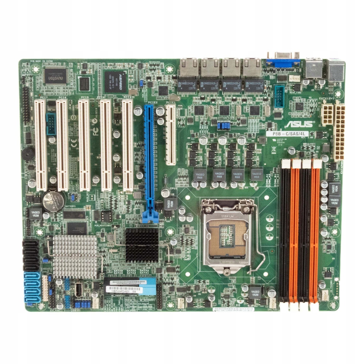 Asus P8B-C/SAS/4L Socket LGA1155 DDR3 PCIe Pci Atx