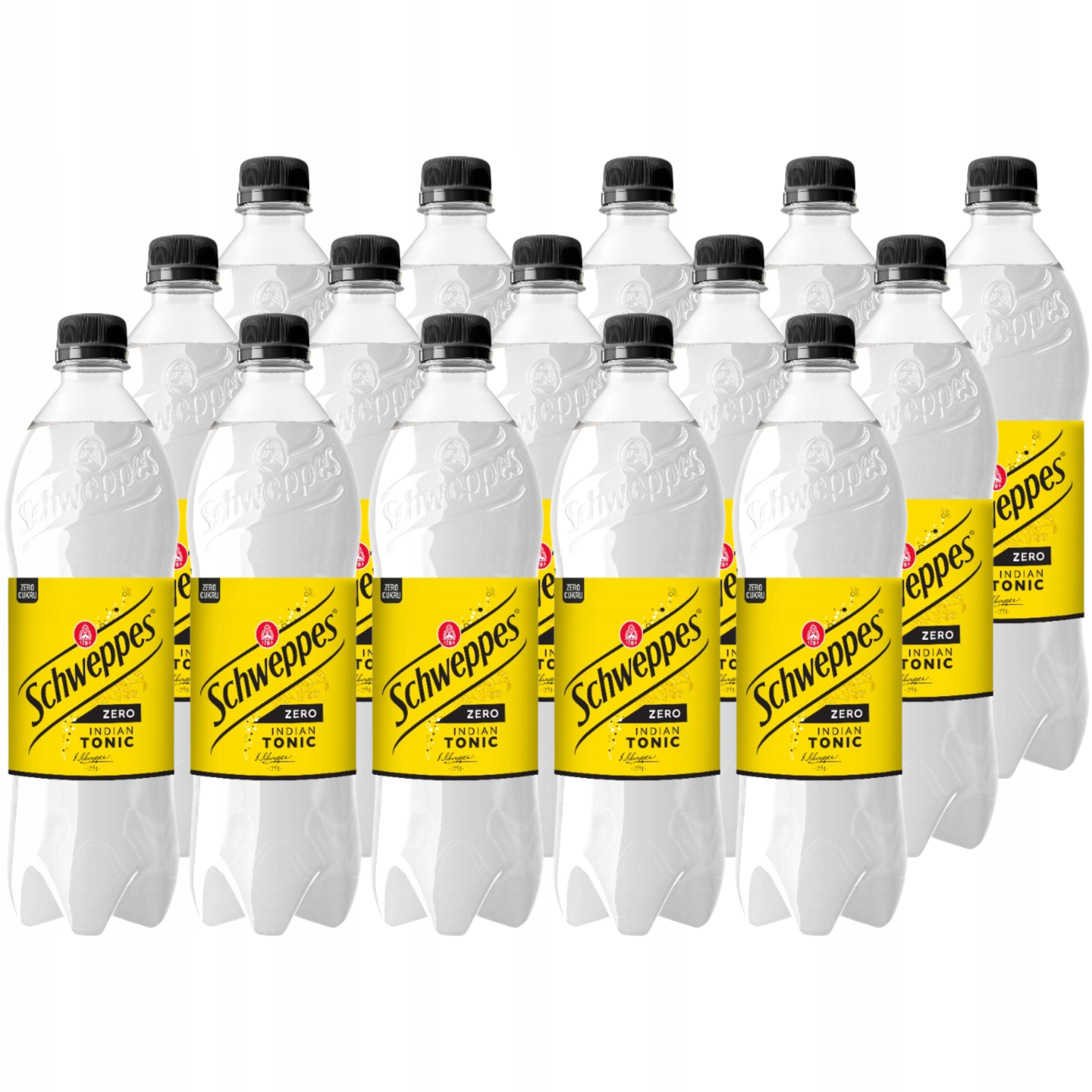 Schweppes Indian Tonic Zero Sycený nápoj 0,85 l x 15 kusů