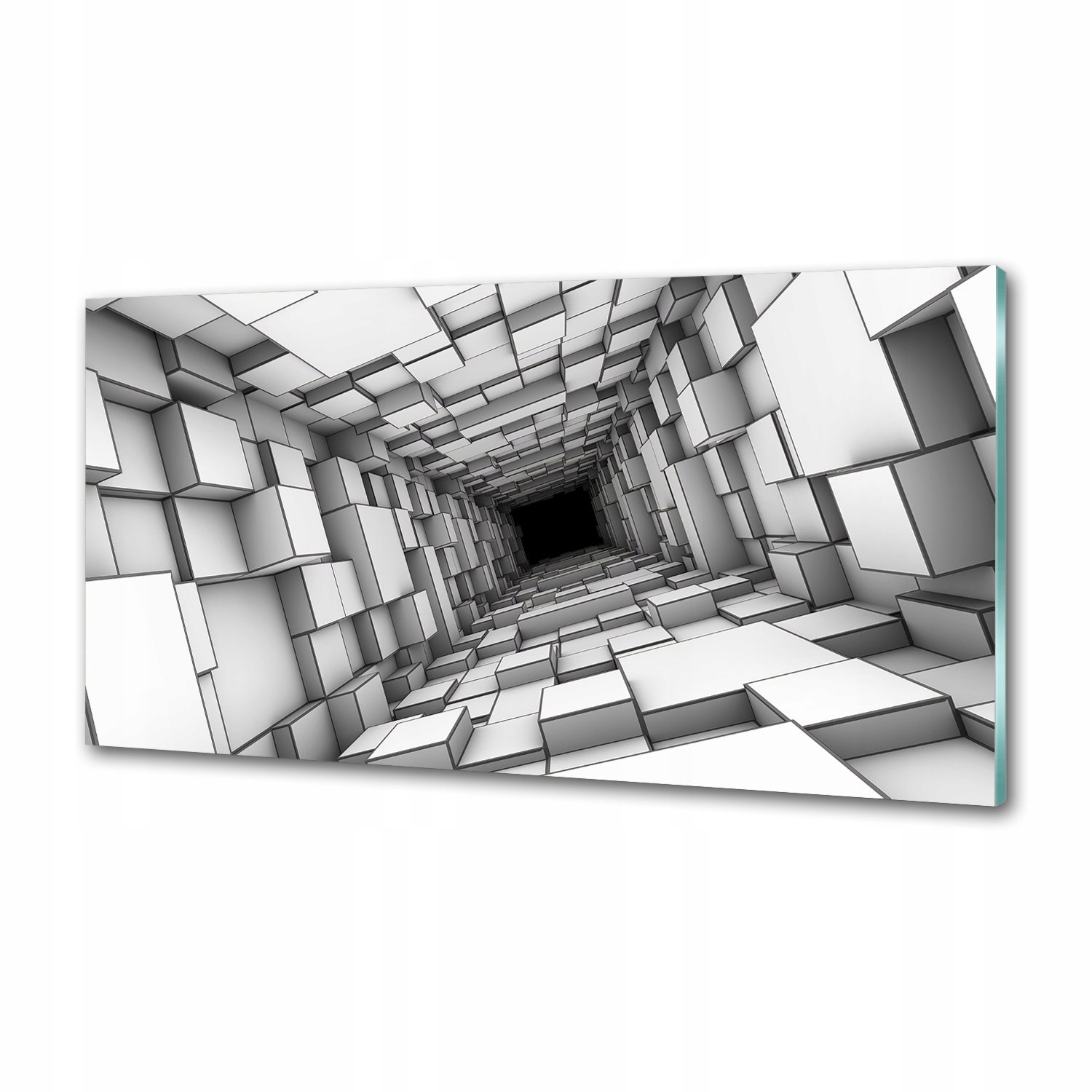 Panel do kuchyne Tunel z kociek 100x50 Lepidlo