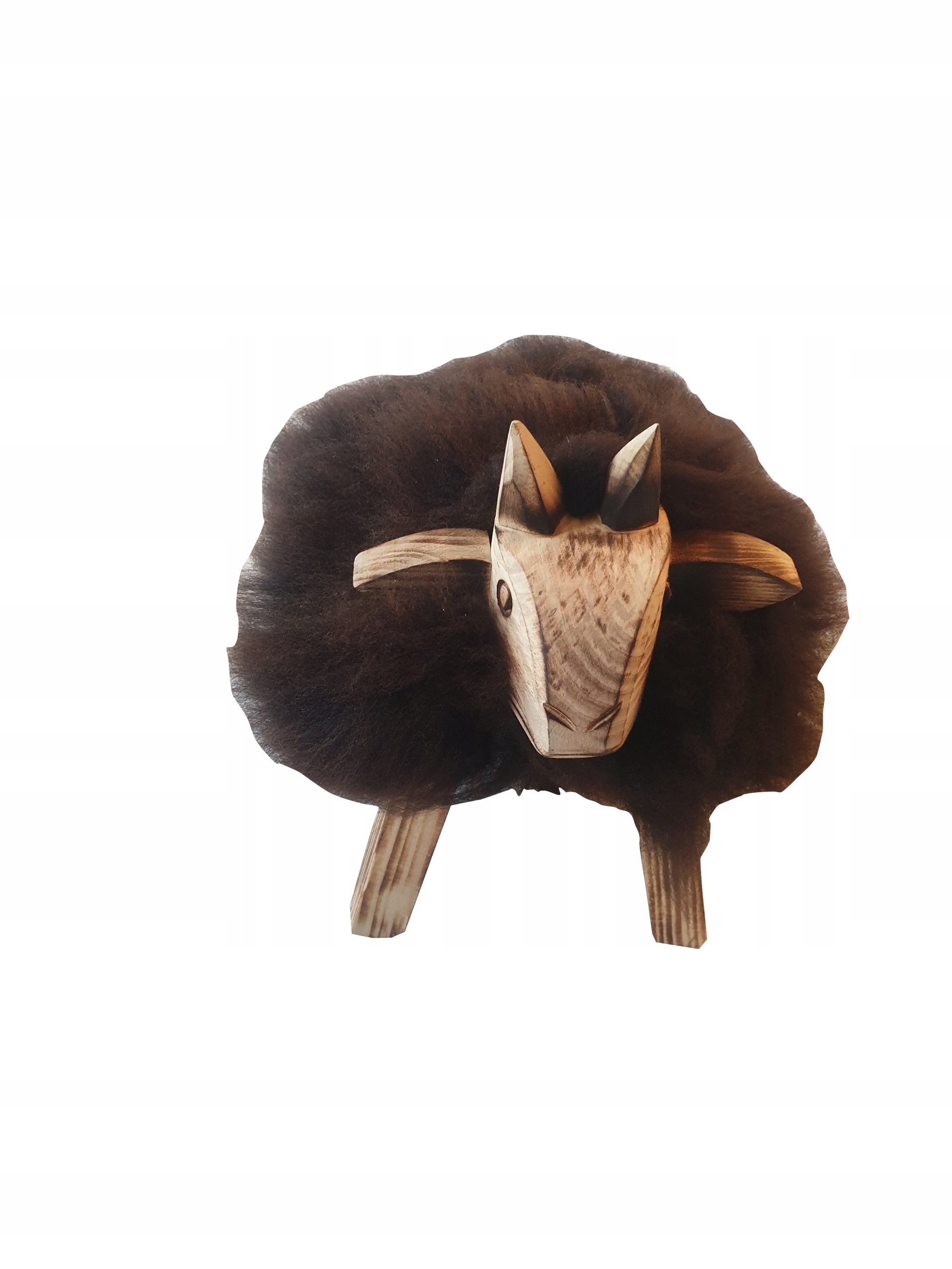 Dekorativní ovečka Malá Eugenia Hnědá