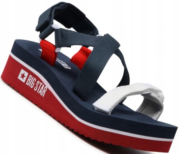 

Big Star HH274A084 Sandały Koturn Pianka R39