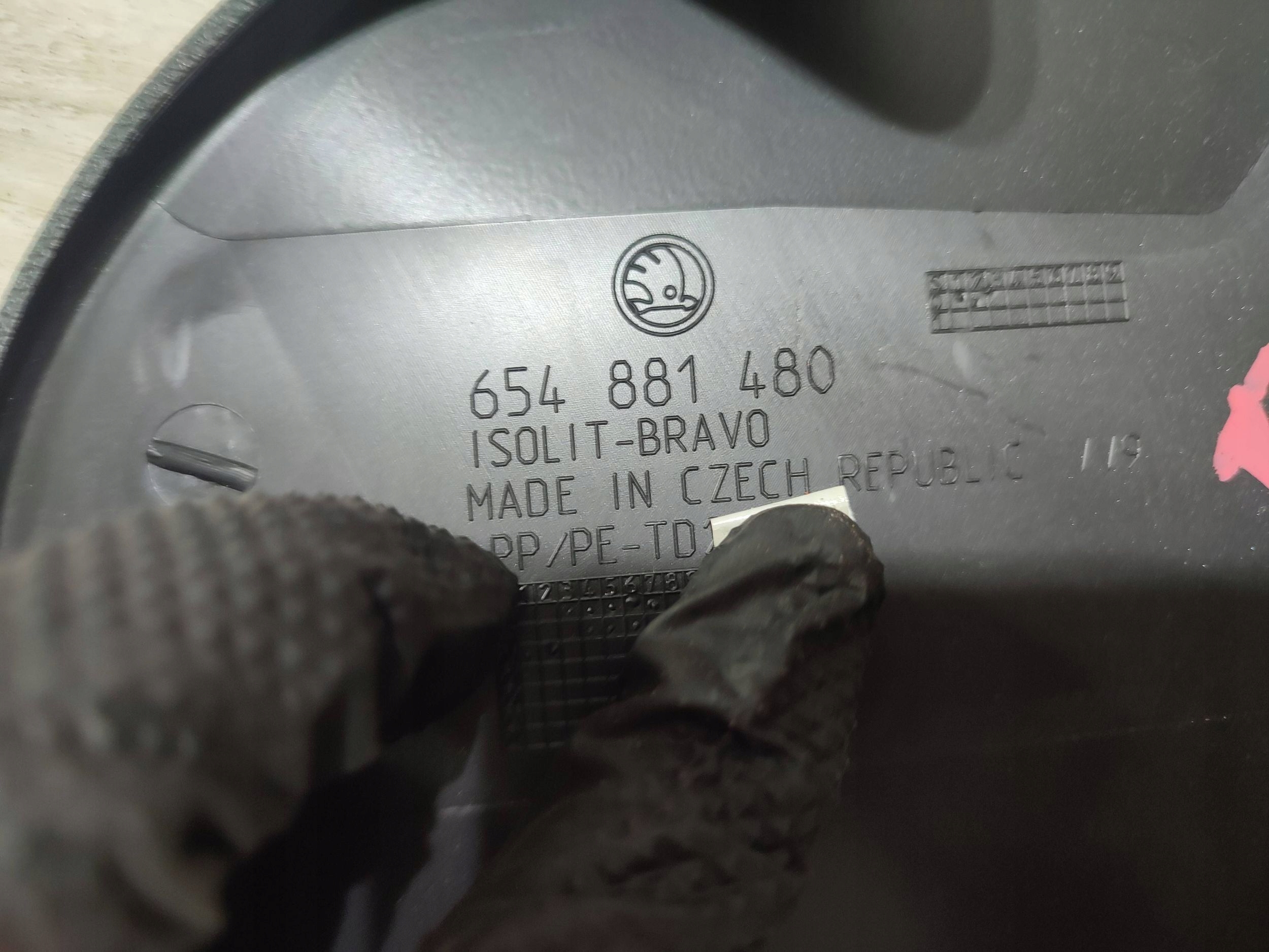 Skoda Scala 2020 front side right side seat