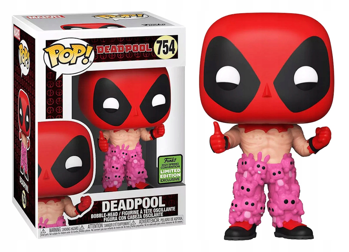 Deadpool 754 excl. Marvel Deadpool Funko POP! Viny 13238743956 