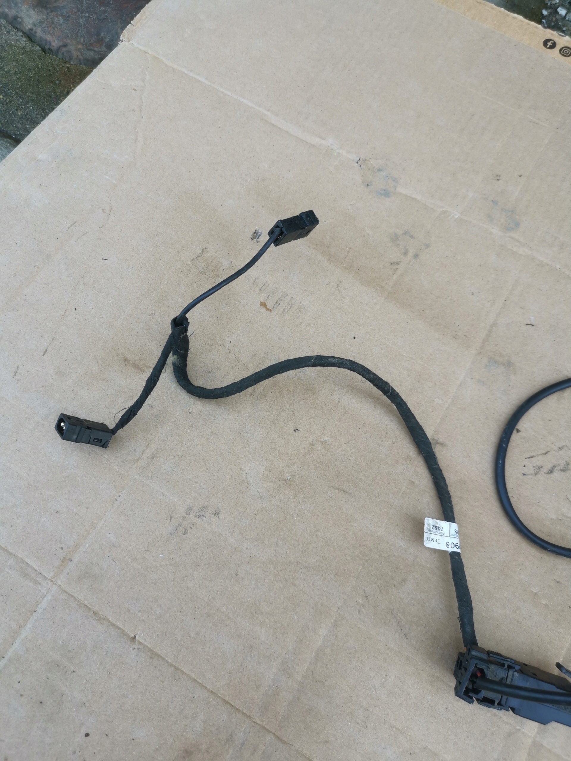 Sensor STOP STOPU MERCEDES W124 0015450109 Kabelbaum