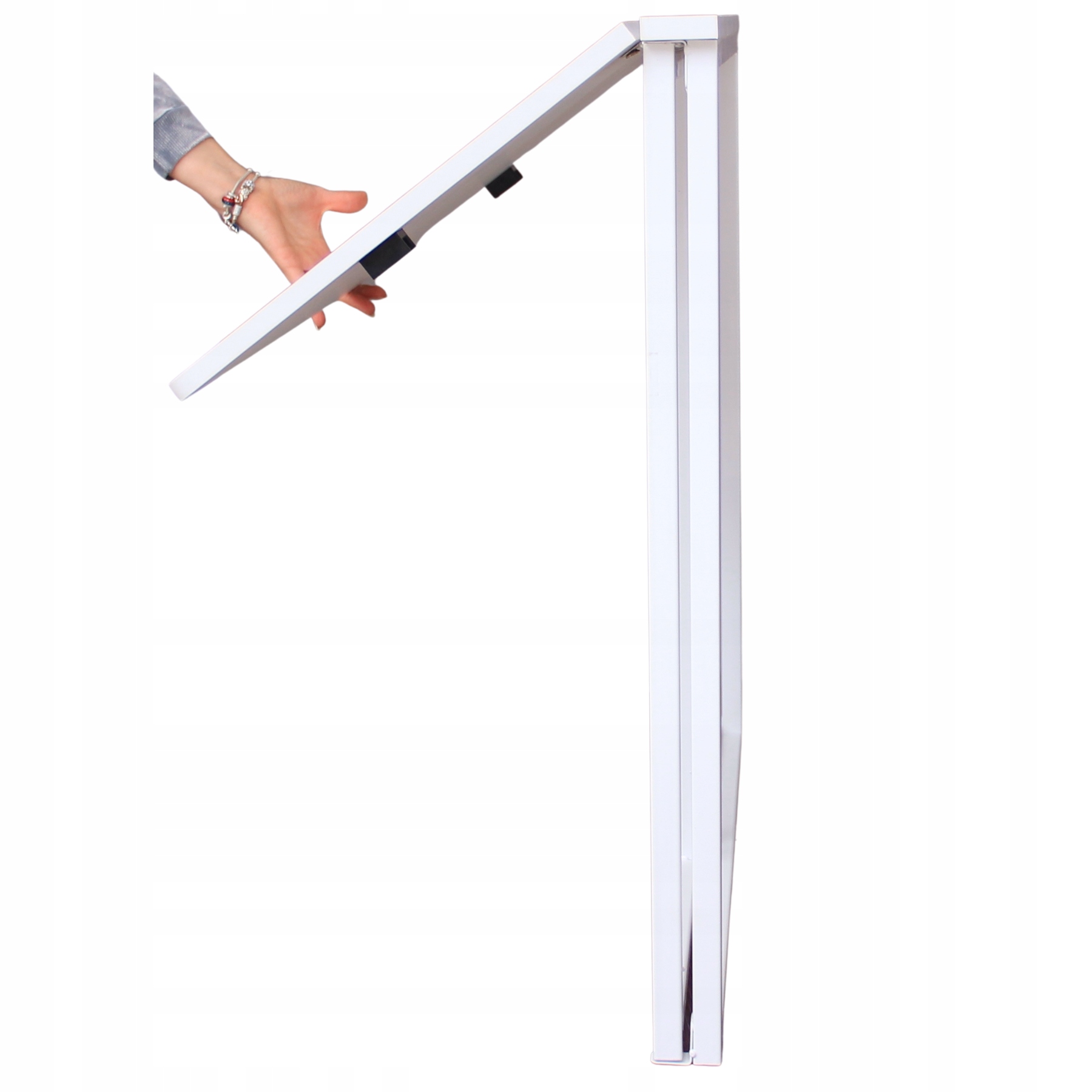 Biurko Składane Białe BoHome Stolik Toaletka Komputerowe Laptop Ska* Office Głębokość mebla 40 cm