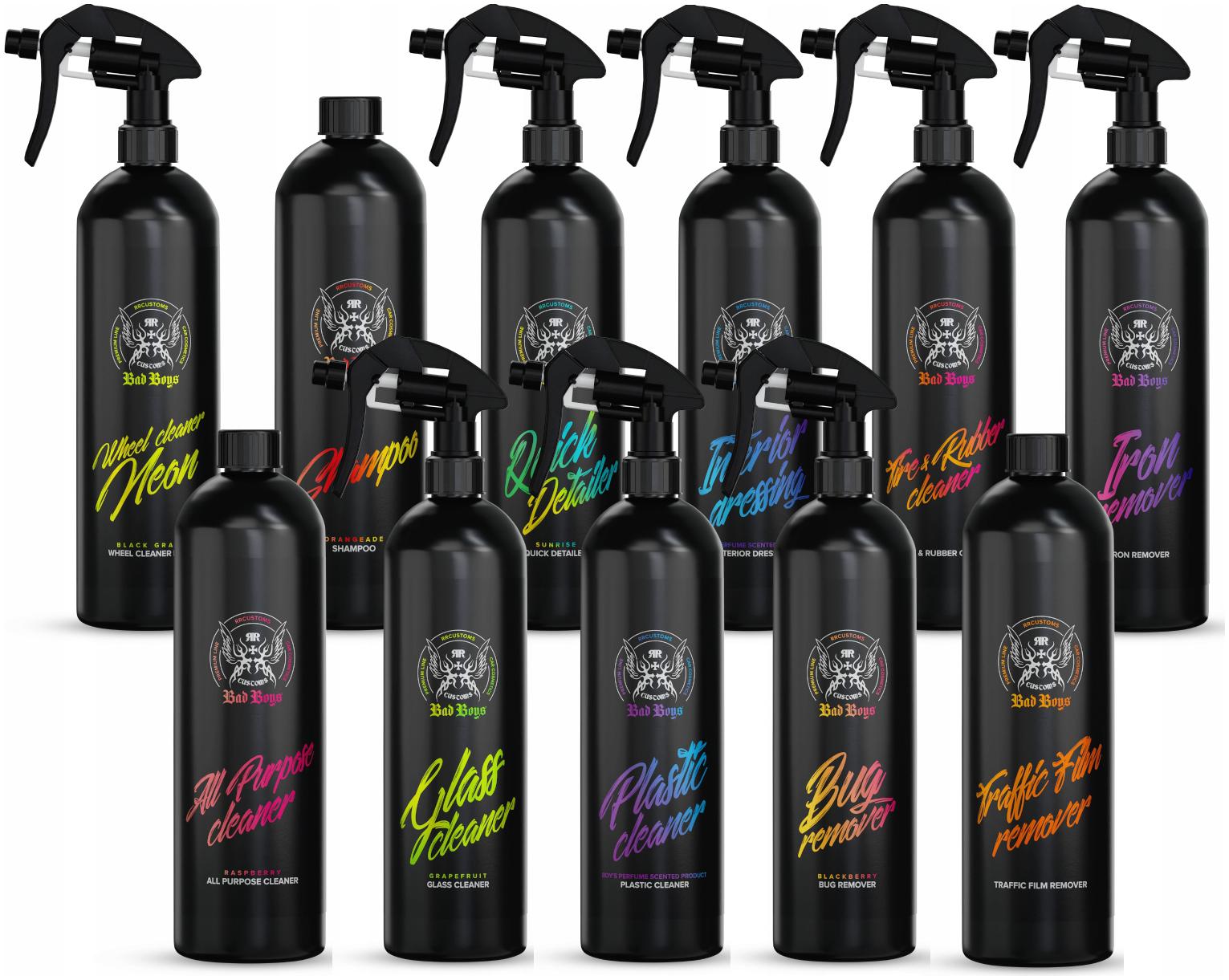 RR Customs RRC Bad Boys Mega Zestaw Kosmetyków Do Auta Detailing Prezent