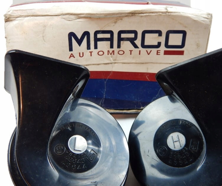 SYGNAŁ KLAKSON MARCO AUTOMATIVE 12 VOLT NOWY