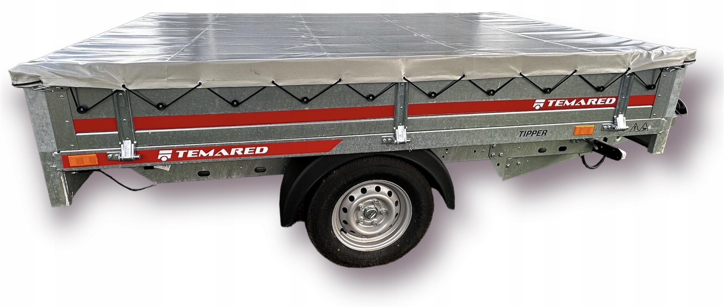 Plandeka płaska do przyczepy Temared Tipper 2515 Marka Tomi