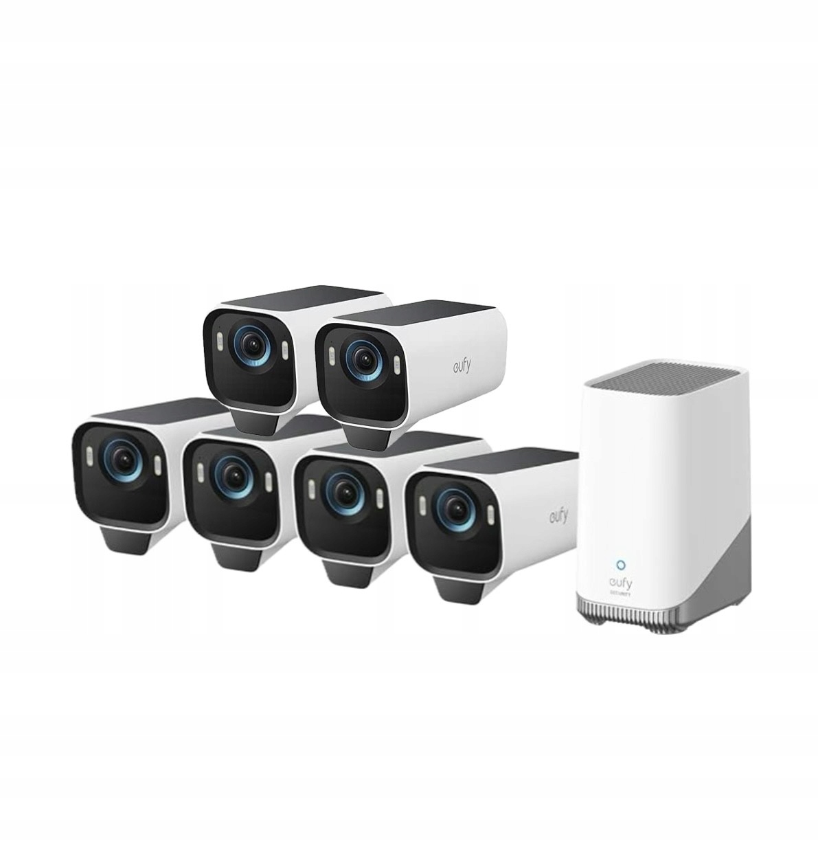 Venkovní kamera Eufy Eufycam S3 Pro 4K MaxColor Sada 6-kamer