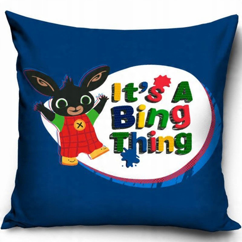 

Poszewka Dziecięca Granatowy Królik Bing 40x40 cm