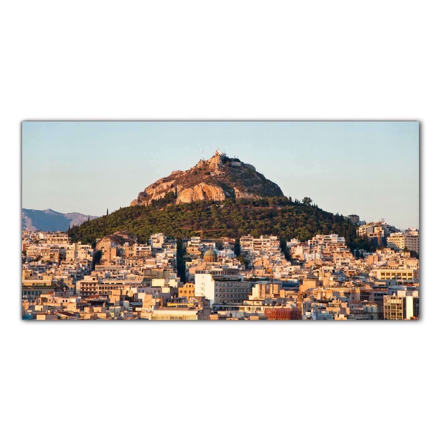 Athény Západ Slunce 100x50 Panel tvrzené sklo