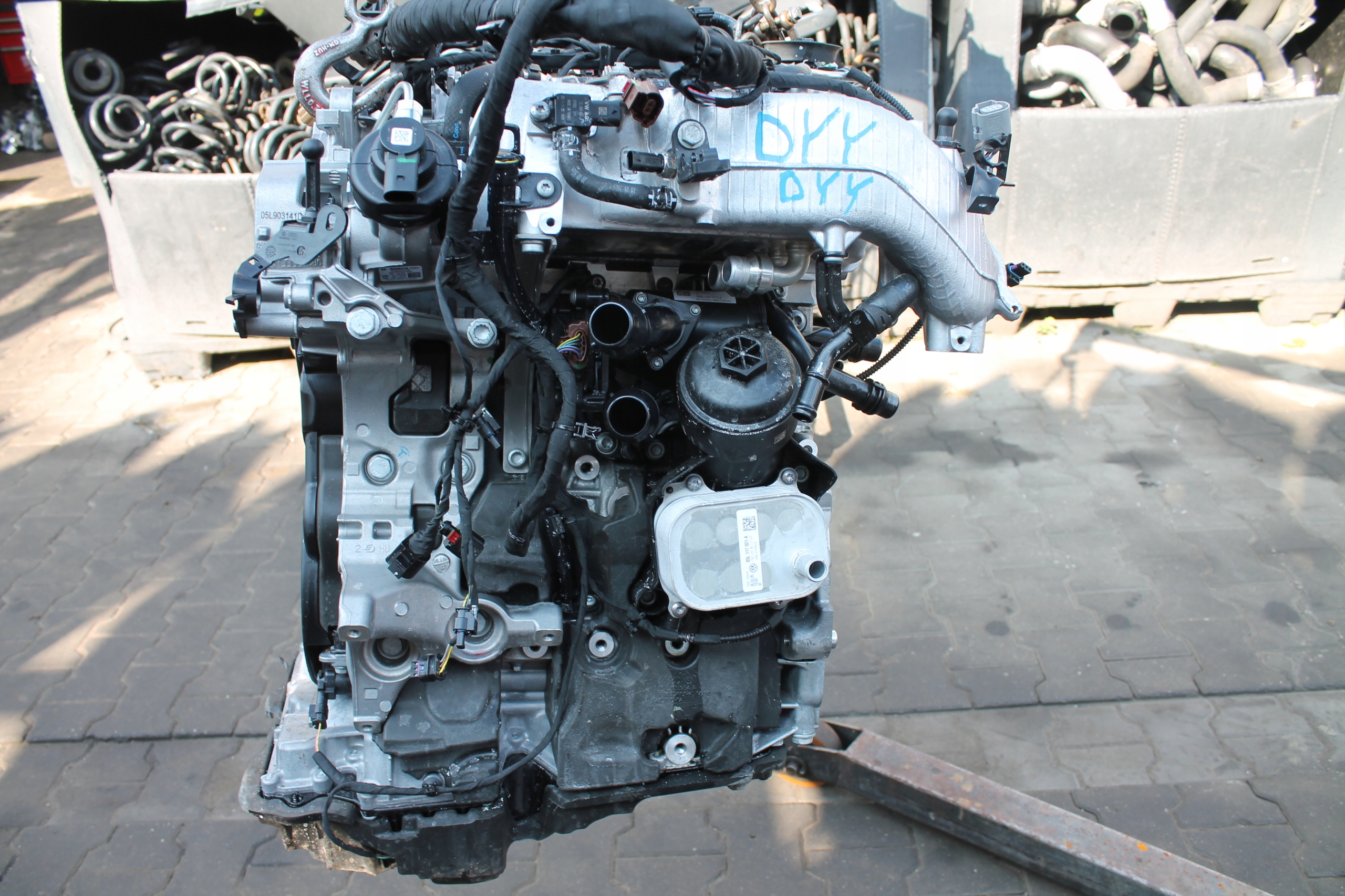 engine complete AUDI 2,0 TDI 7TYS KM DYY