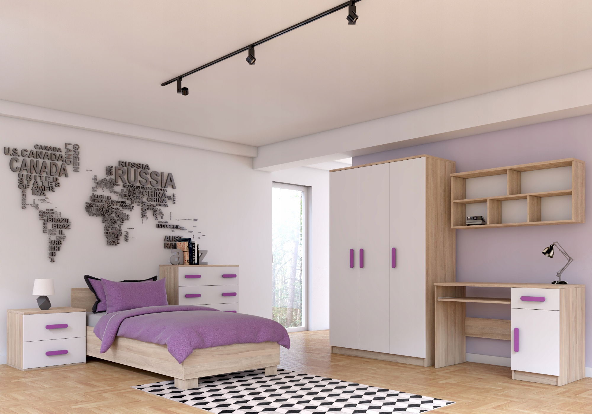 Meble Dziecięce Młodzieżowe SMYK Komoda 02 4S szuflady KOLORY PRODUCENT Stan opakowania oryginalne