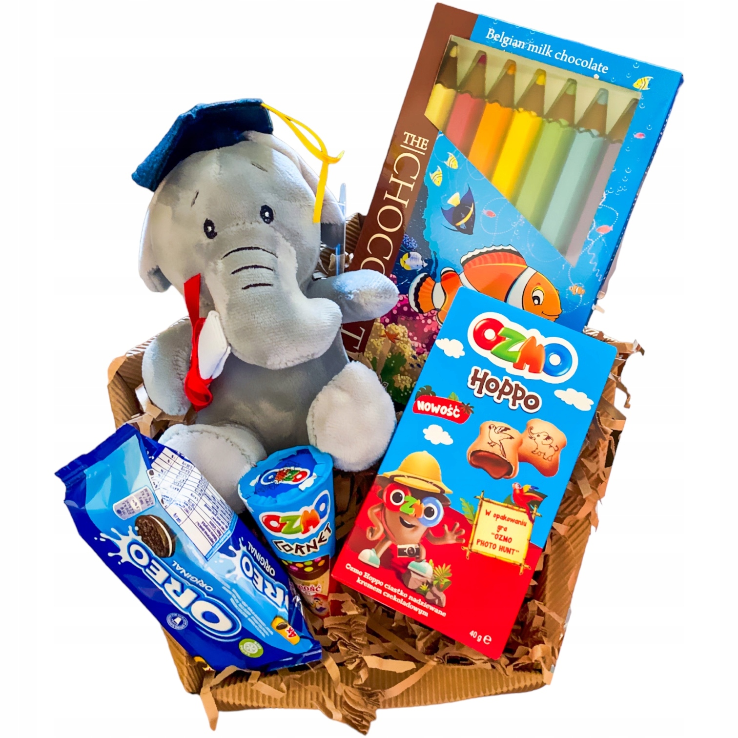 na Rozpoczęcie Roku Szkolnego Rozpoczęcie słodycze dla Ucznia miś