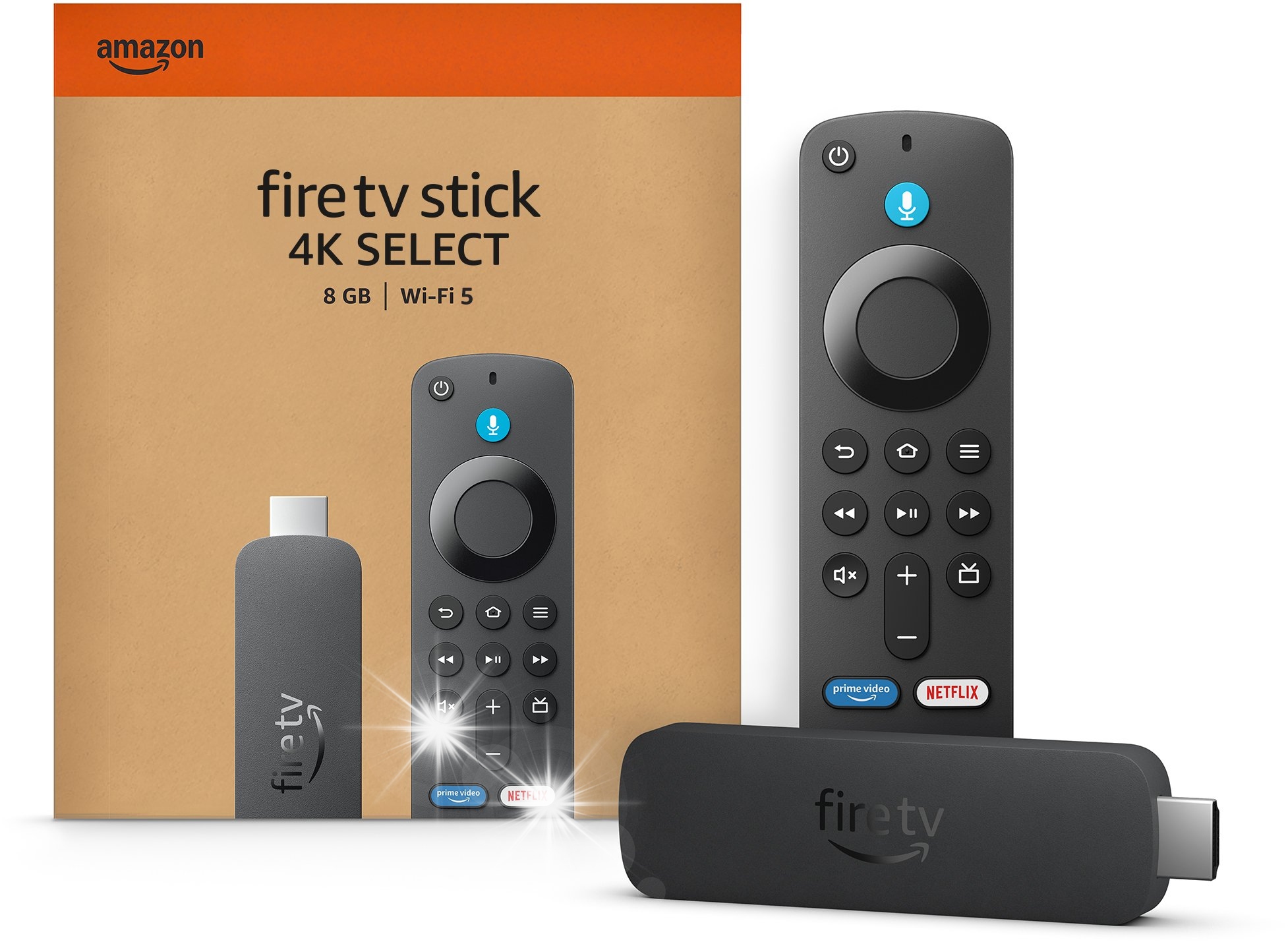 ODTWARZACZ MULTIMEDIALNY AMAZON FIRE TV STICK 4K WIFI SELECT NETFLIX HBO