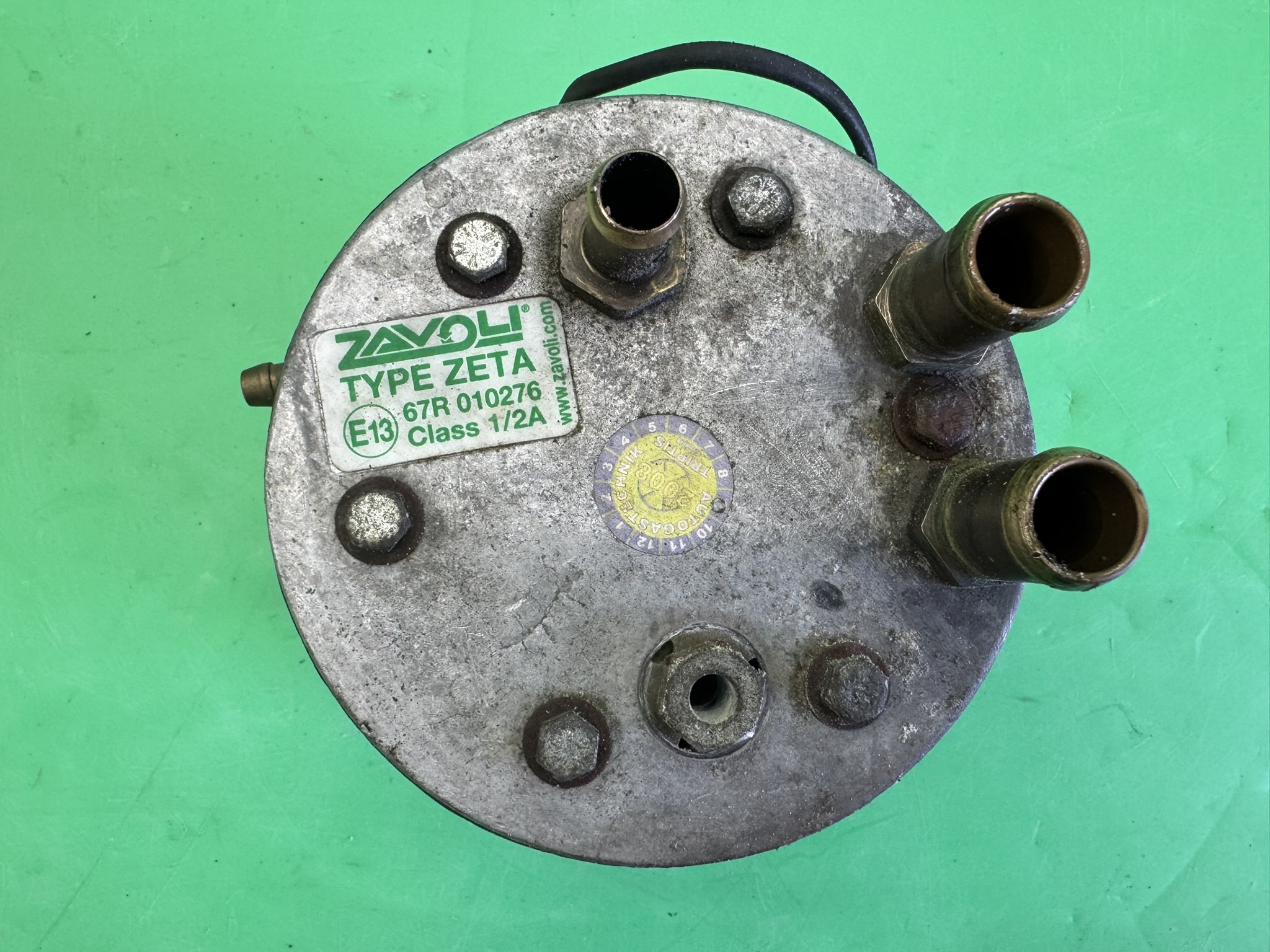 PAROWNIK REDUKTOR GAZU LPG ZAVOLI TYPE ZETA 67R-010276