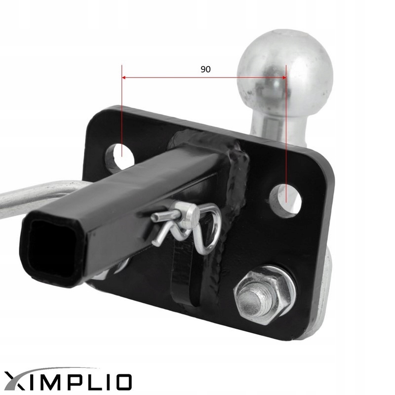 Adapter Haka Hol. USA 32x32mm Kula Srebrna do Mercedes R-Class 06-13 Producent inny