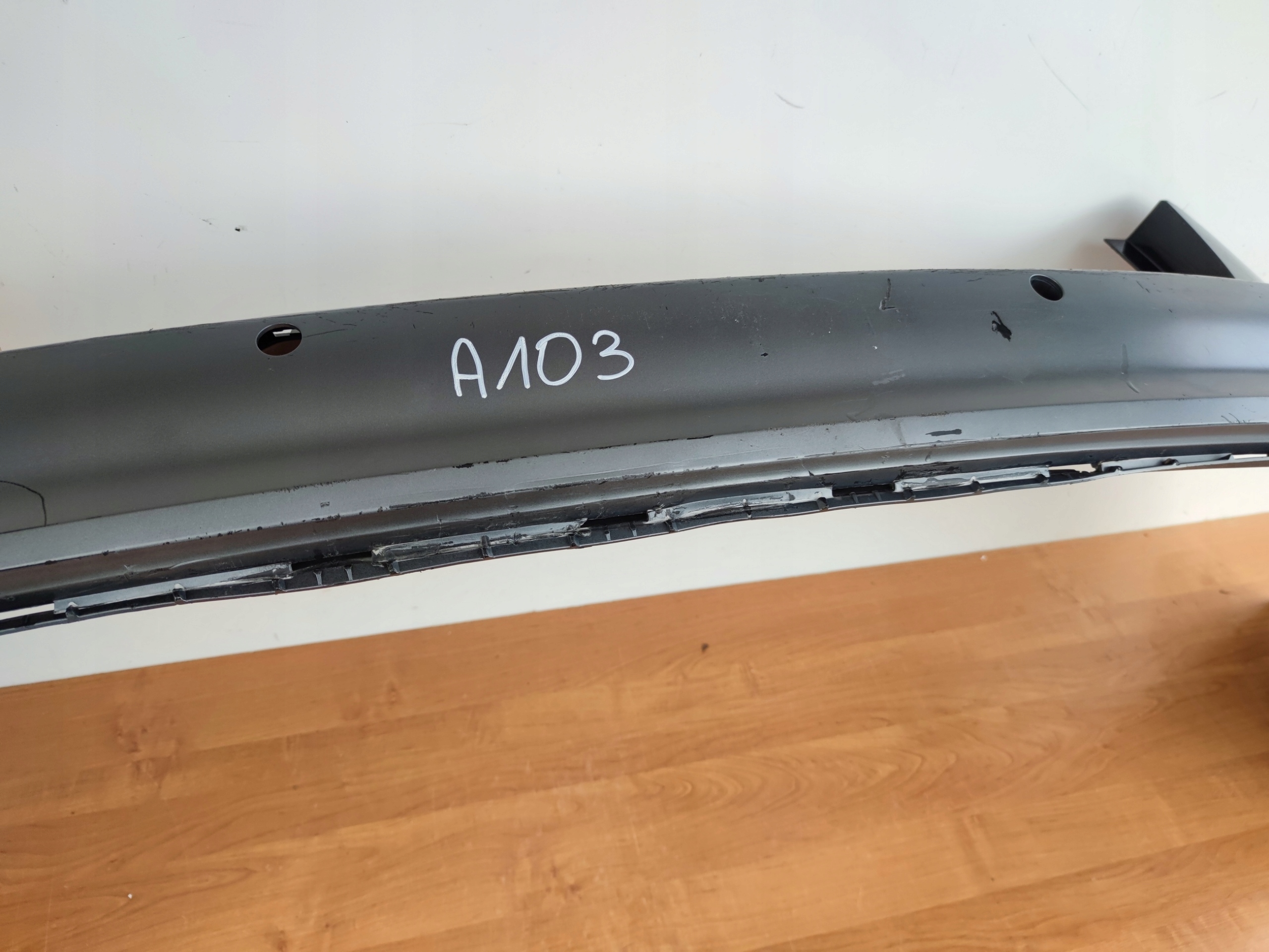 AUDI A6 C6 4F ALLROAD bumper rear part rear below PDC