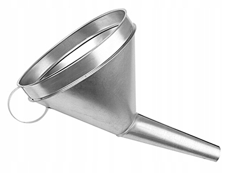 

Czasza 24 CM Mocny Lejek Metalowy Skośny XXL