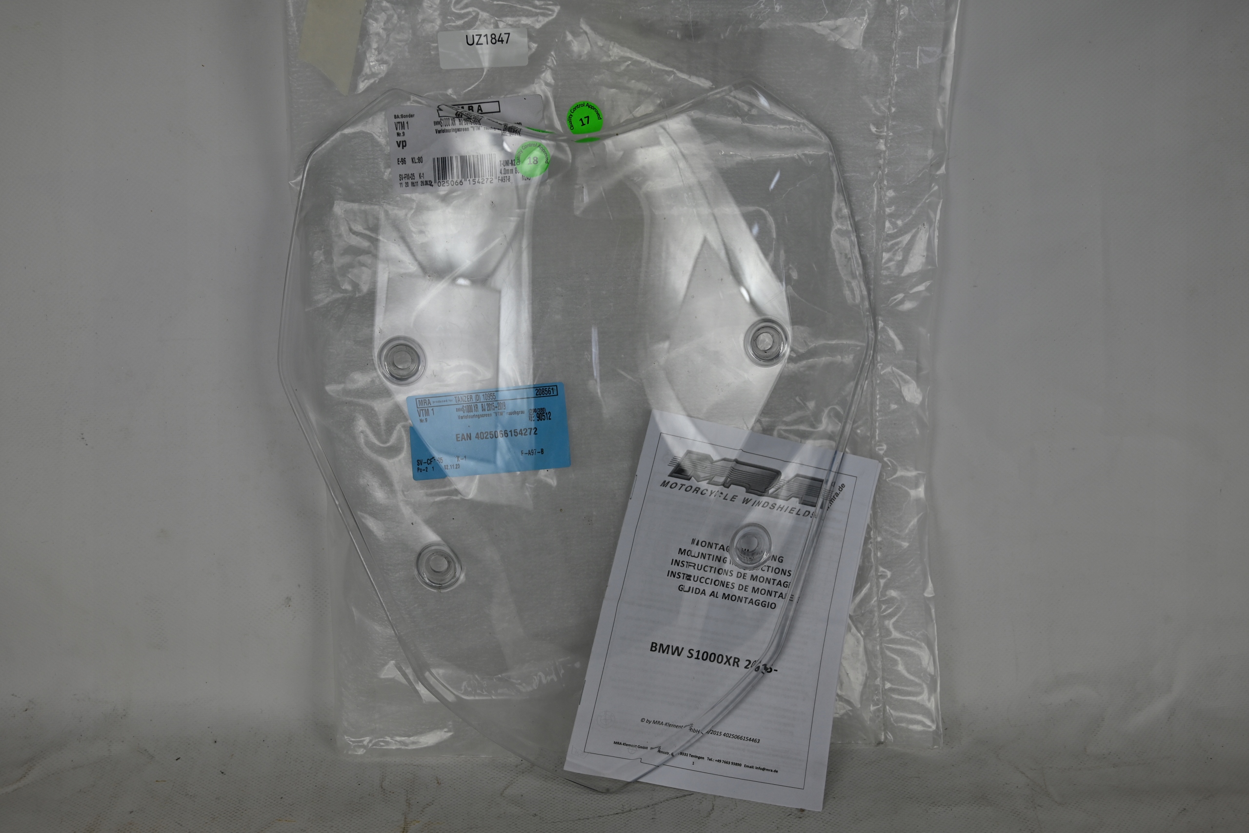 Kryt Krytu Skla Bmw S1000XR S 1000 Xr S1000 M Xr 2015-2019