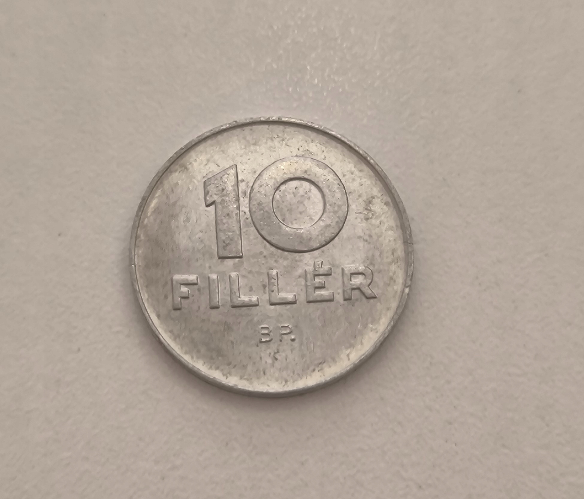 WĘGRY - 10 FILLERÓW - 1981r