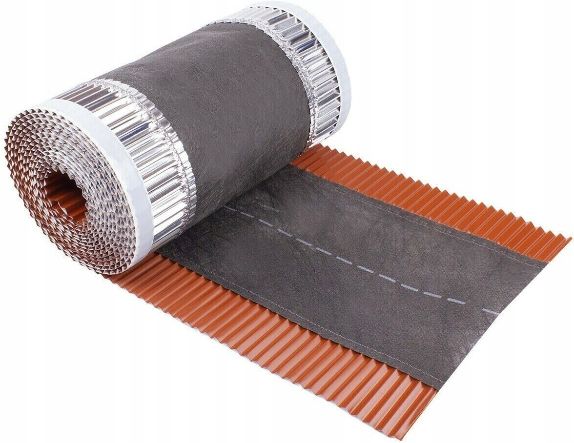 TAŚMA KALENICOWA PODGĄSIOROWA MDM VR300 VENT-ROLL CEGLASTY RAL 8004