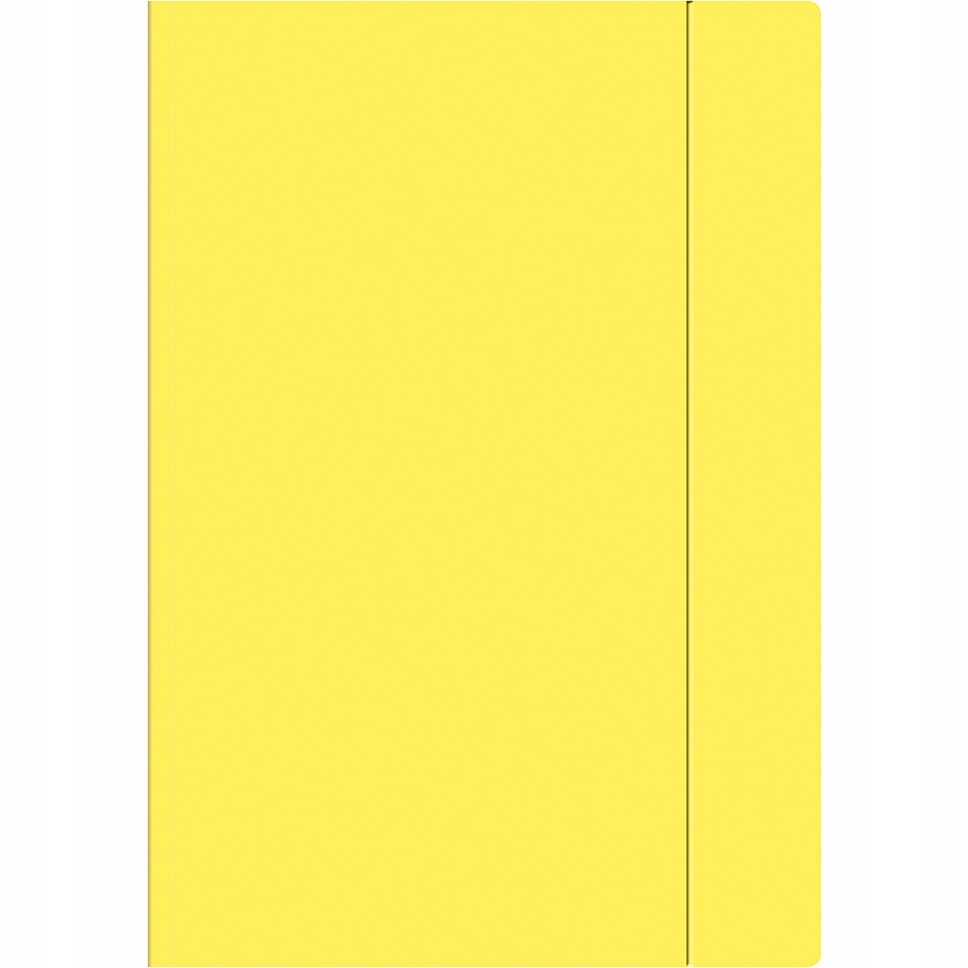 

Teczka z gumką A4+ Fluo żółta Interdruk