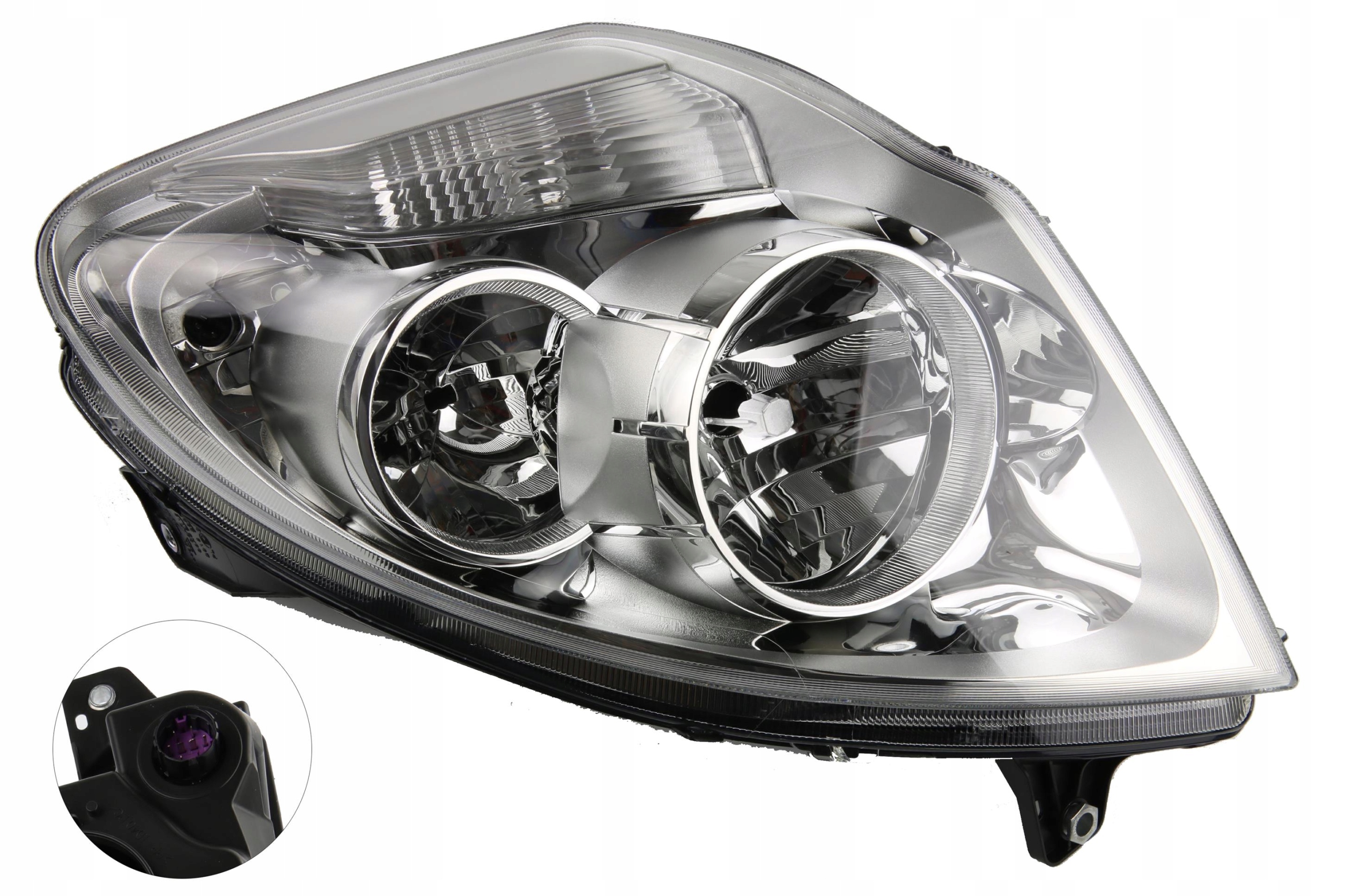 Levý Světlomet H7 H1 Iveco Daily 06- 12-