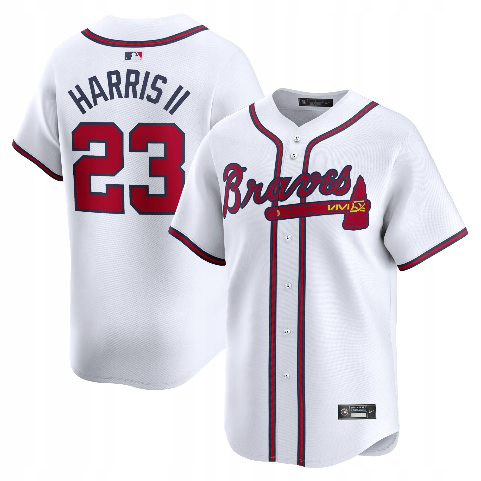 Koszulka Michaela Harrisa II Atlanta Braves Home Limited Player, 3XL