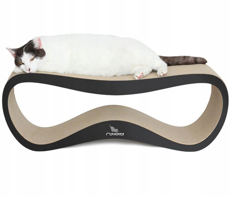 Levně Škrabadlo nízké, Vlna, pelíšek myKotty do 60 cm