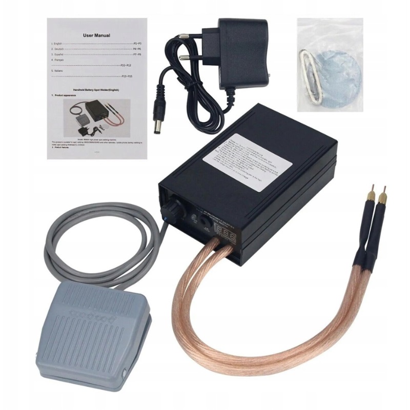 Přenosný Bodový Svařovací Stroj S Digitálním Displejem A Regulací Výkonu