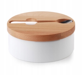 Cukiernica BASIC KITCHEN porcelana biała