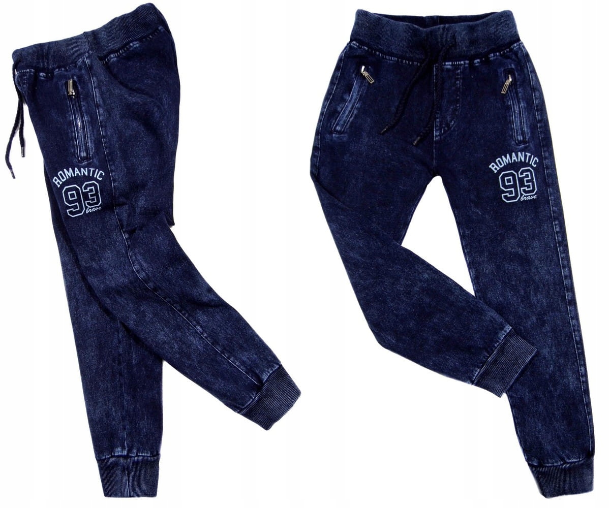 

Spodnie dresowe joggery 012 Swift jak jeans 122