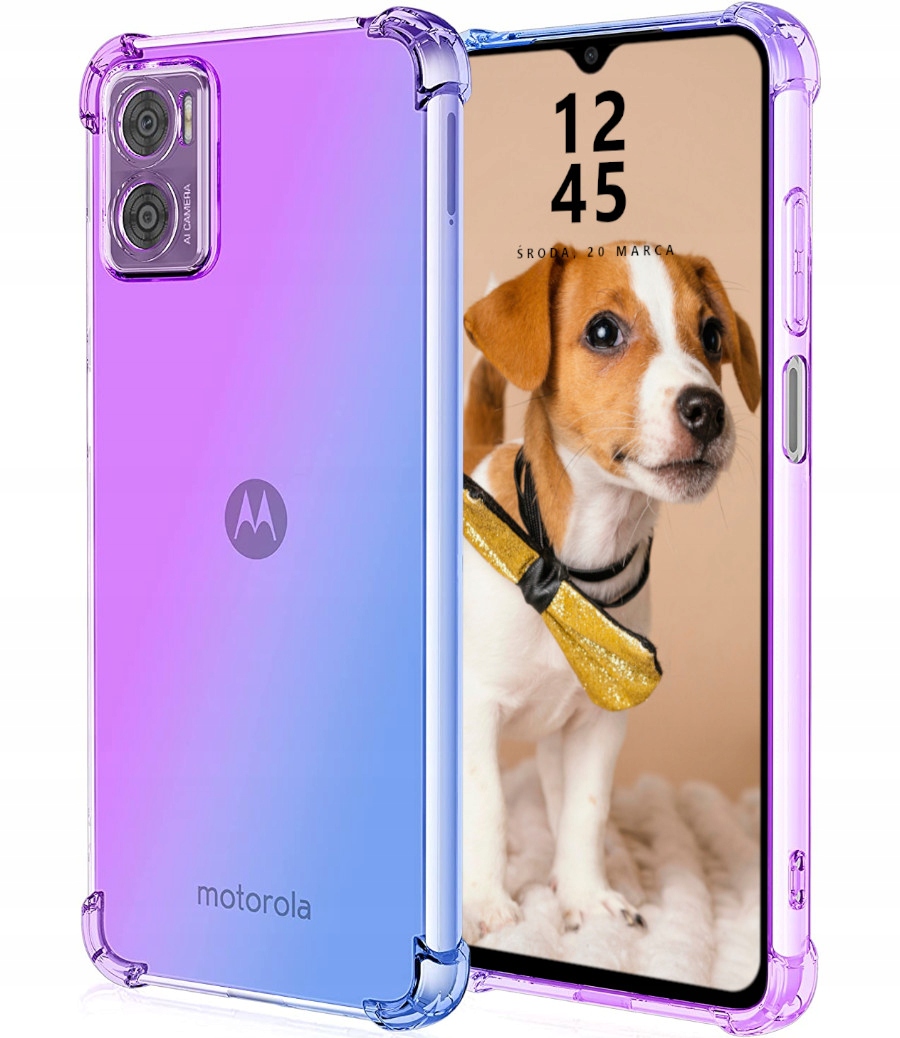 

Case Etui Mieniące 2x Szkło Do Motorola E22 E22I