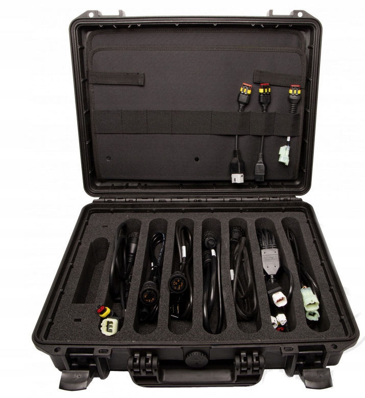 Sada 10 Diagnostických Káblov Texa Essential S0493C Pre Motocykle