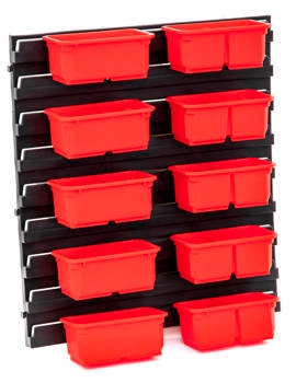 

Ścianka Z Kubełkami Organizer Pudełka Qbrick 11EL
